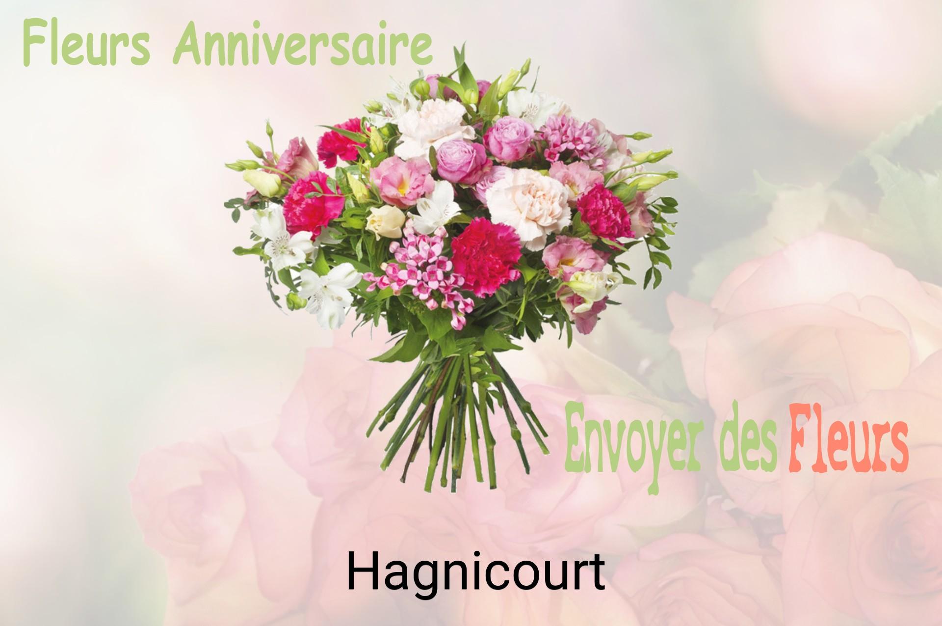 Bouquet de fleurs d’anniversaire livré à Hagnicourt